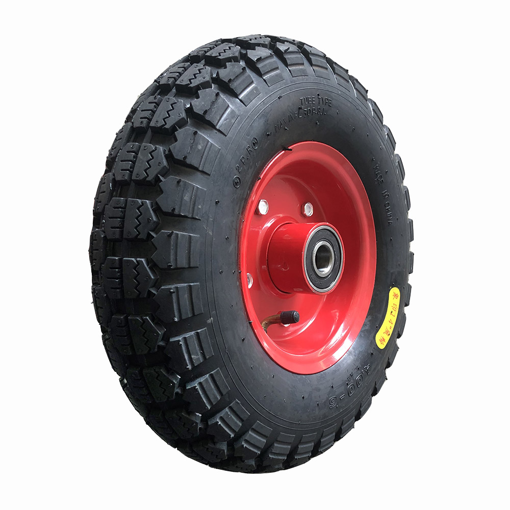 thumbnail interactive-video image 1 of Ecovelò 4.00-8 Air Chamber / Inner Tube With TR13 Valve For Tractor & Trailer 1 of 6